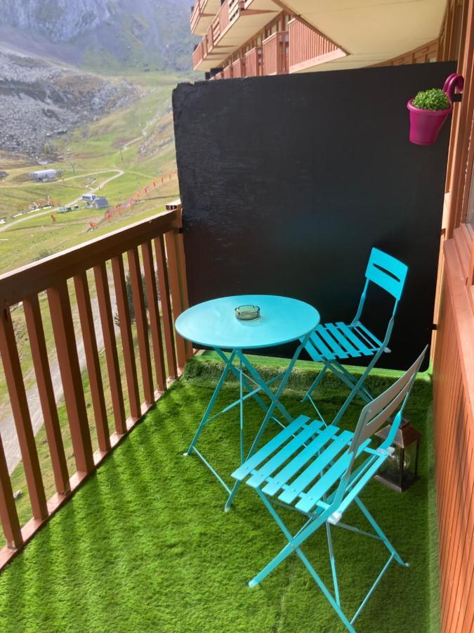 Studio Mongie Aux Pieds Des Pistes Avec Balcon La Mongie Eksteriør bilde