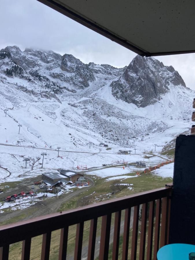 Studio Mongie Aux Pieds Des Pistes Avec Balcon La Mongie Eksteriør bilde
